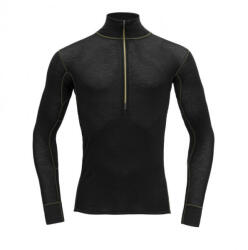 Devold Wool Mesh 190 Zip Neck Man férfi funkcionális póló XL / fekete