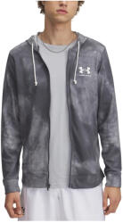 Under Armour Rival Terry AOP FZ Q1 férfi pulóver L / szürke