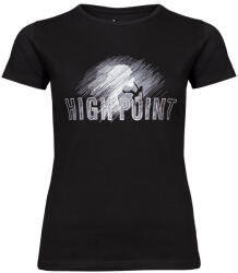 High Point Dream Lady T-Shirt női póló XS / fekete/fehér