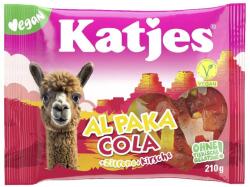 Katjes Alpaka cola, citrom, cseresznye ízű gumicukor 210g