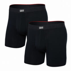 Saxx Vibe Xtra Super Soft Bb Fly 2Pk boxeralsó L / fekete