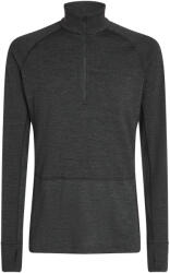 icebreaker ZoneKnit 260 LS Half Zip férfi funkcionális pulóver XL / sötétszürke