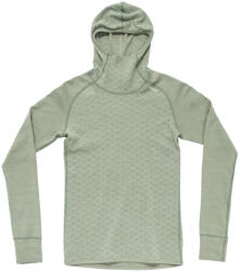 Devold Kvitegga Merino 230 Hoodie Wmn női funkcionális felső M / világoszöld