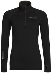 PROGRESS Tispa Zip Merino női funkcionális pulóver M / fekete