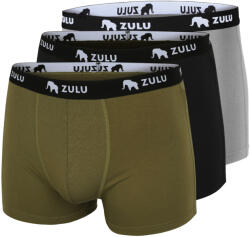 Zulu Bambus 210 4in 3-pack férfi boxer M / mix5