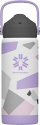 Snow Monkey Kids 530 ml gyerek termosz szürke/rózsaszín