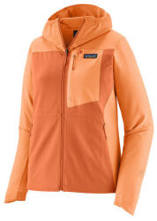 Patagonia R1 CrossStrata Hoody női softshell kabát L / narancs