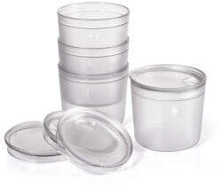 Light My Fire Tumbler with snap lid short 4-pack bögre készlet Transparent