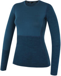 MOOA MerinoSilk Block 160 long női póló S / kék
