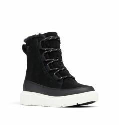 Sorel Explorer Iii Lace Wp gyerek téli cipő Cipőméret (EU): 37 / fekete/fehér