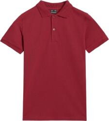 4F Polo Shirt M614 gyerek póló Gyerek 158 / piros