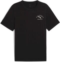 PUMA Class Graphic Tee férfi póló M / fekete