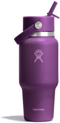 Hydro Flask Wide Flex Straw Travel Bottle 24 oz thermo bögre lila