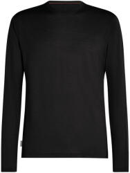 Icebreaker Men 150 MerinoFine Ace LS Tee férfi funkcionális póló XL / fekete/szürke