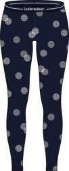 Icebreaker W Mer 260 Vertex Leggings FallFlakes női funkcionális aláöltözet M / sötétkék
