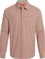 Craghoppers NosiLife Nuoro Check Long Sleeved Shirt ing XL / narancs