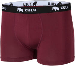 Zulu Bambus 210 4in férfi boxer L / burgundi vörös