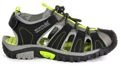 Regatta Westshore Jnr gyerek szandál Cipőméret (EU): 30 / fekete/zöld