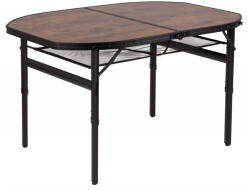 Bo-Camp Melrose Oval asztal barna