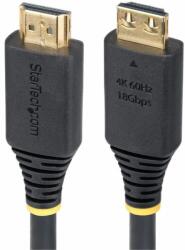 StarTech HDMI 2.0 Összekötő Fekete 50cm HDMI2-CABLE-GRIP-50C (HDMI2-CABLE-GRIP-50C)
