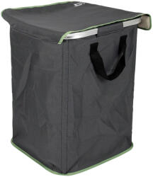 Bo-Camp Laundry bag XL with lid szennyes kosár fekete Ruhaszárító