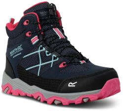 Regatta Samaris III Jnr gyerek magasszárú túracipő Cipőméret (EU): 35 / kék/rózsaszín