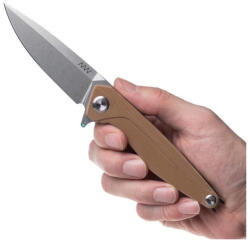 ANV Z300 BB Stonewash/G10/Liner Lock zsebkés homok