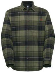 MAMMUT Trovat Longsleeve Shirt Men férfi ing M / zöld/fekete