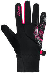 Etape Puzzle gyerek kesztyű Kesztyűe: 9-10 / fekete/rózsaszín