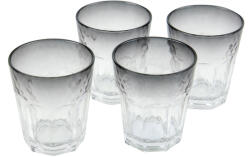 Bo-Camp Tumbler 200 ml - 4db pohár készlet szürke