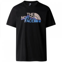 The North Face M S/S Mountain Line Tee férfi póló L / fekete