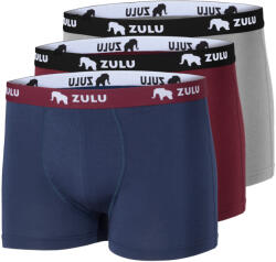 Zulu Bambus 210 4in 3-pack férfi boxer S / különbözőváltozatok