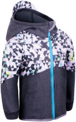 Unuo Fleece Street gyerek softshell kabát Gyerek 74-80 / szürke/kék