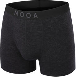 MOOA MerinoSilk 4in férfi boxer XL / fekete