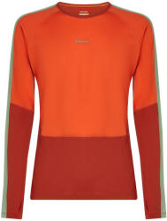 Icebreaker Men Merino 200 Oasis+ LS Crewe férfi funkcionális póló M / narancs