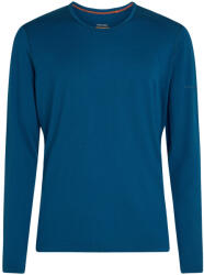 Icebreaker Mens 200 Oasis LS Crewe férfi póló XL / kék/fehér