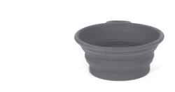 Mountain Paws Collapsible Silicone Dog Bowl kutyatál szürke