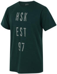 Husky Tingl M férfi póló M / sötétzöld