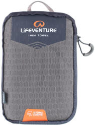LIFEVENTURE HydroFibre Trek Towel Large törölköző szürke
