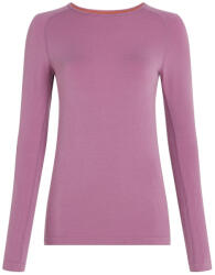 Icebreaker W Mer 260 Zoneknit Seamless LS Crewe női funkcionális felső M / rózsaszín