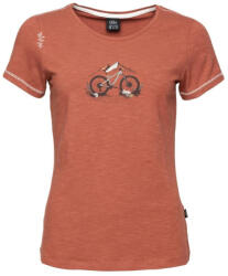 Chillaz Gandia Mountainbike Flowers női póló S / barna