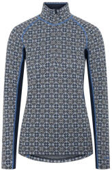 Kari Traa Rose Light Baselayer Half Zip női funkcionális felső S / kék/világoskék
