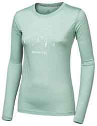 Sensor Merino Air Say Yes hosszú ujjú női funkcionális felső M / zöld