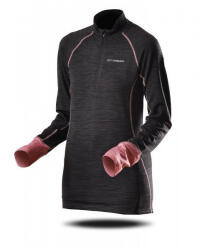 Trimm Clinic Lady női pulóver XXL / szürke/rózsaszín