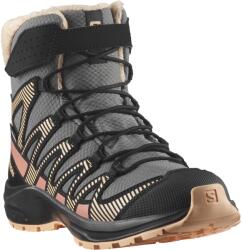 Salomon Xa Pro V8 Winter Waterproof gyerek téli cipő Cipőméret (EU): 33 / szürke