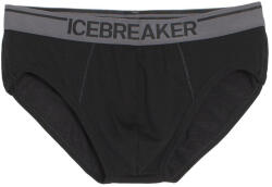 Icebreaker Mens Anatomica Briefs férfi alsó L / fekete