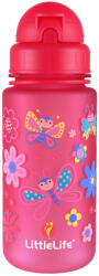 LittleLife Water Bottle 400 ml gyerek kulacs rózsaszín