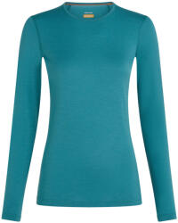 Icebreaker W's 200 Oasis LS Crewe női póló M / türkiz