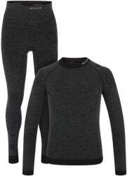 MOOA Merino Seamless férfi funkcionális szett M-L / fekete