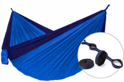 Hamaka Camping double + Slap Strap hintaágy kék